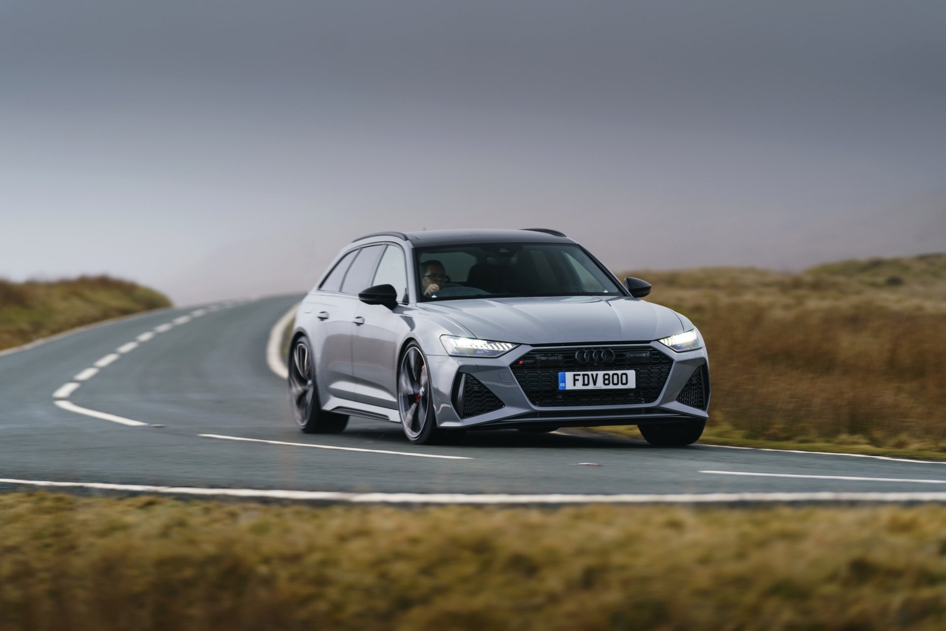 Download Silver Car Car Audi RS6 Audi Vehicle Audi RS6 Avant 4k Ultra HD Wallpaper