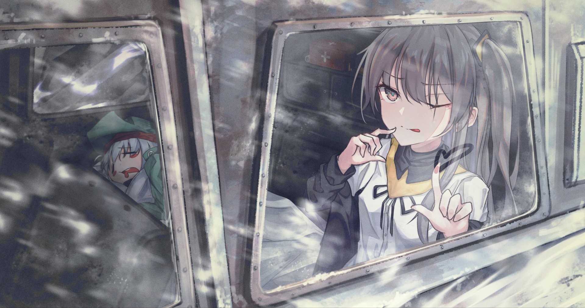 Download G11 (Girls Frontline) UMP45 (Girls Frontline) Video Game Girls Frontline 4k Ultra HD Wallpaper