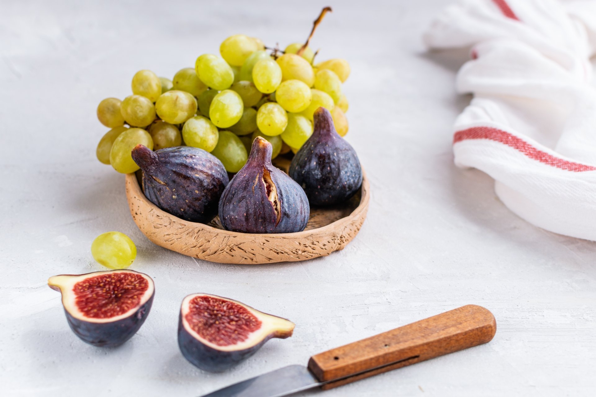 Download Still Life Fruit Grapes Food Fig 4k Ultra HD Wallpaper