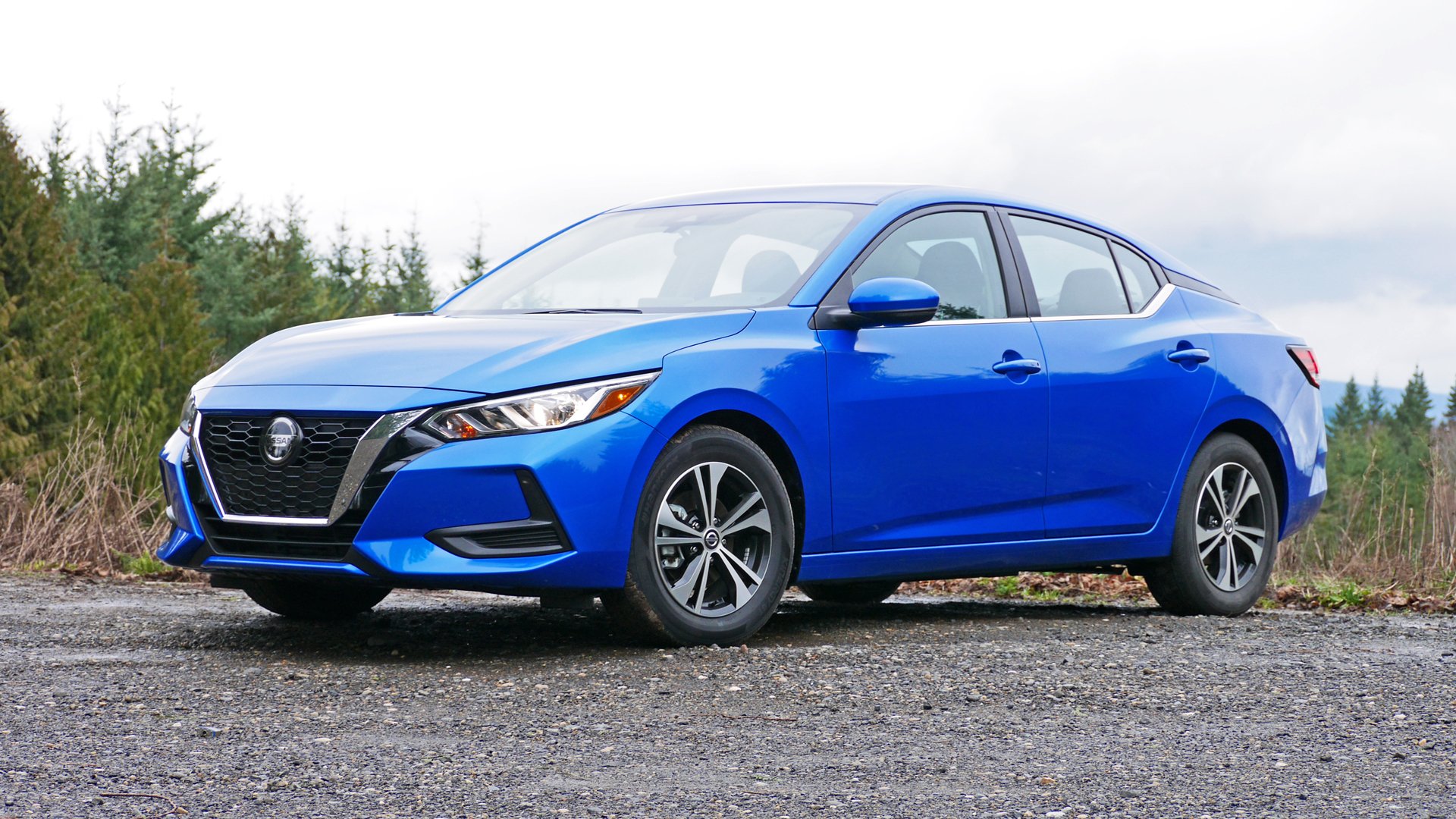 Download Compact Car Car Nissan Vehicle Nissan Sentra HD Wallpaper