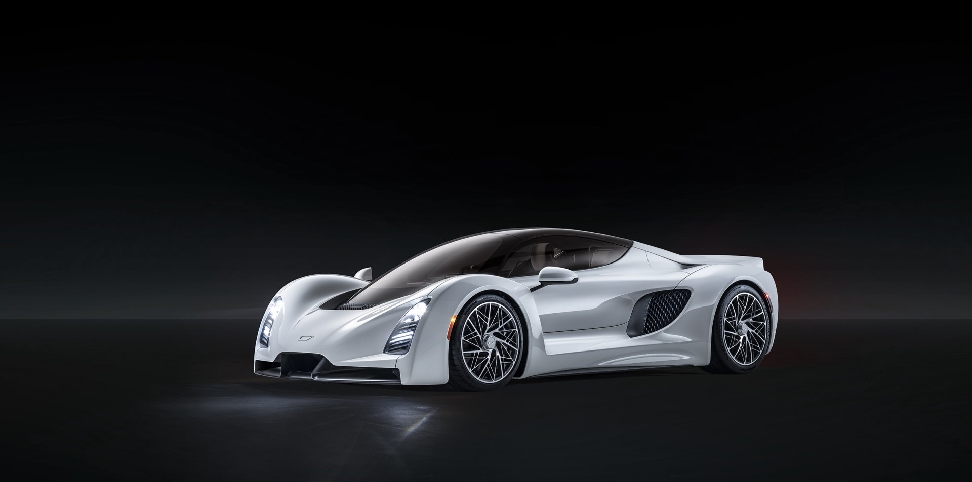 Download White Car Supercar Car Vehicle Czinger 21C HD Wallpaper