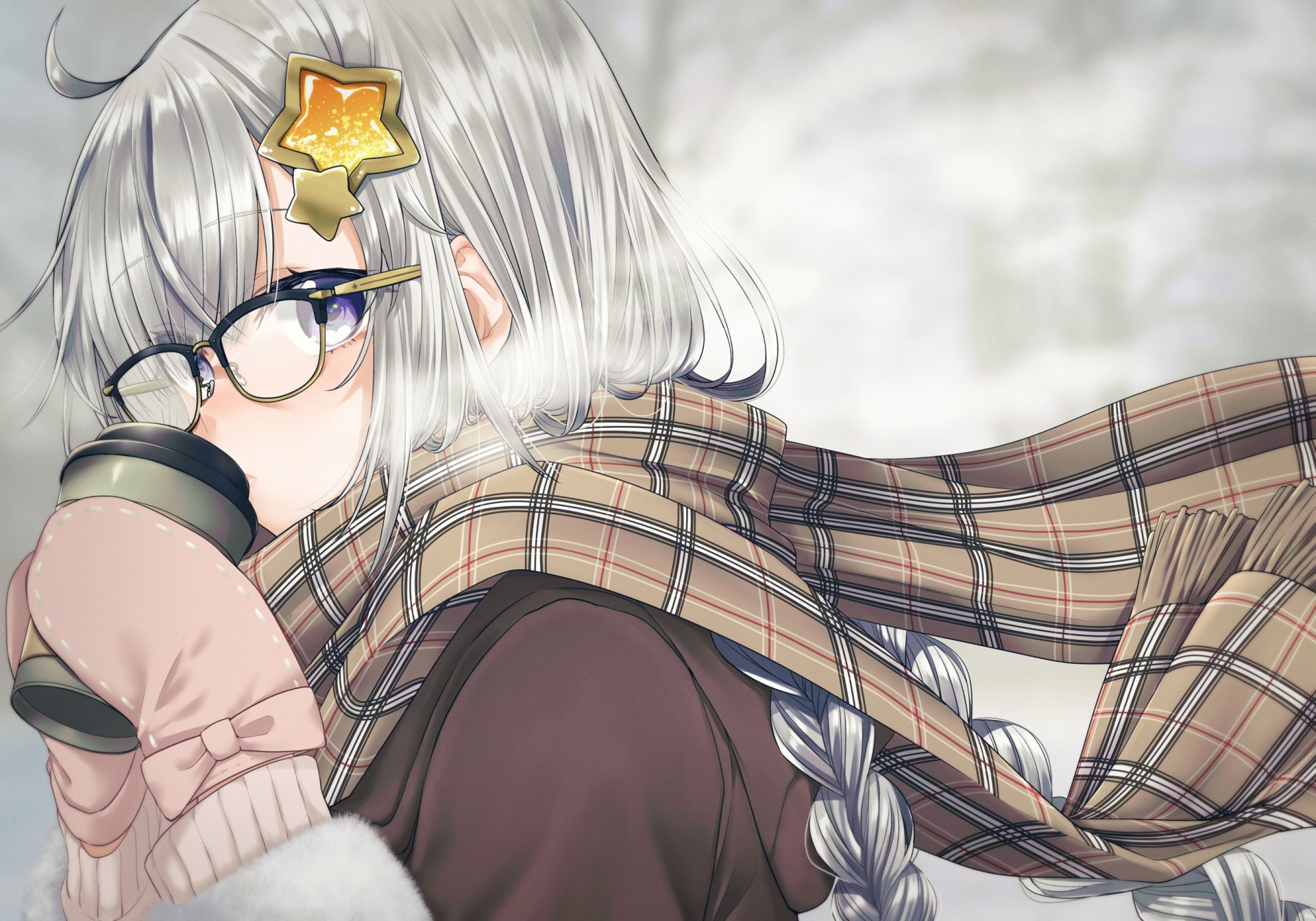 Download Kizuna Akari Anime Vocaloid HD Wallpaper by 山田桜