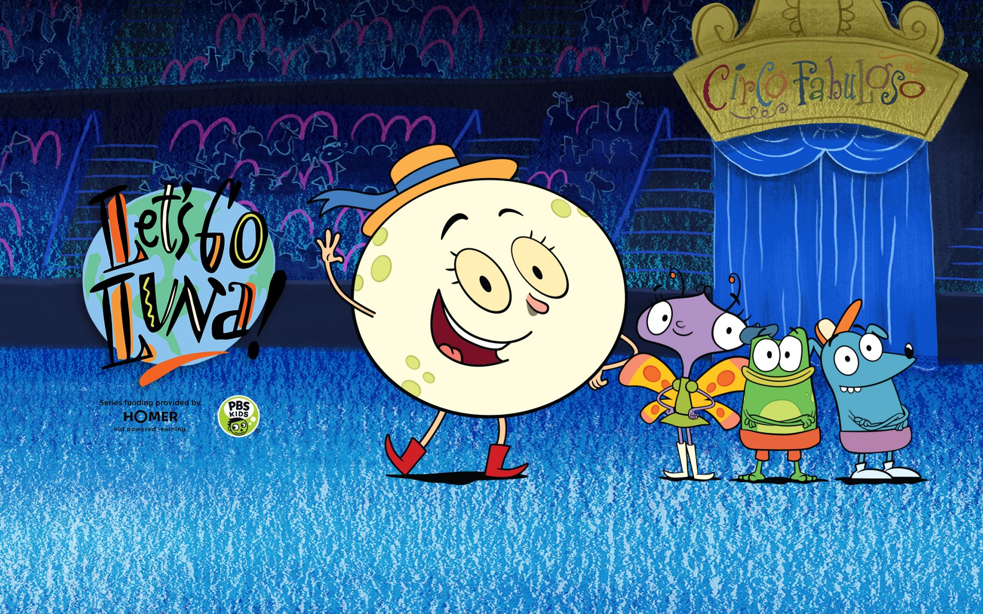 Download TV Show Let's Go Luna! HD Wallpaper