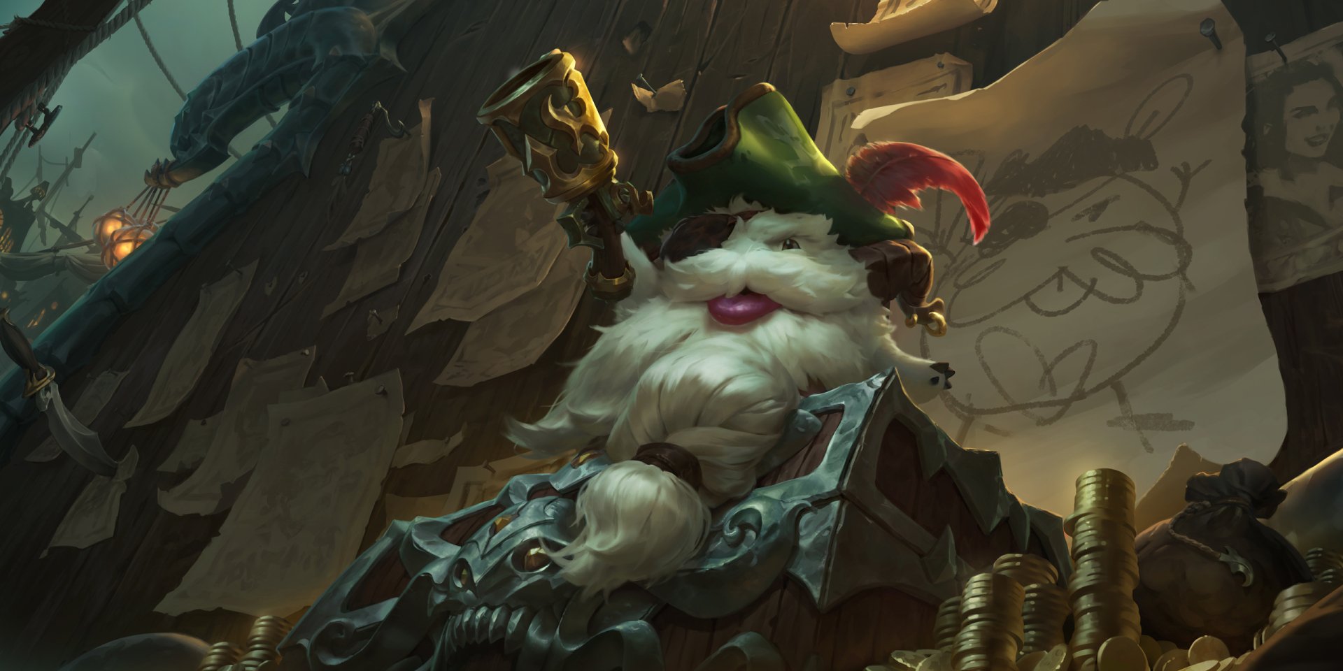 Download Poro (League Of Legends) Video Game Legends Of Runeterra HD Wallpaper by Will Gist