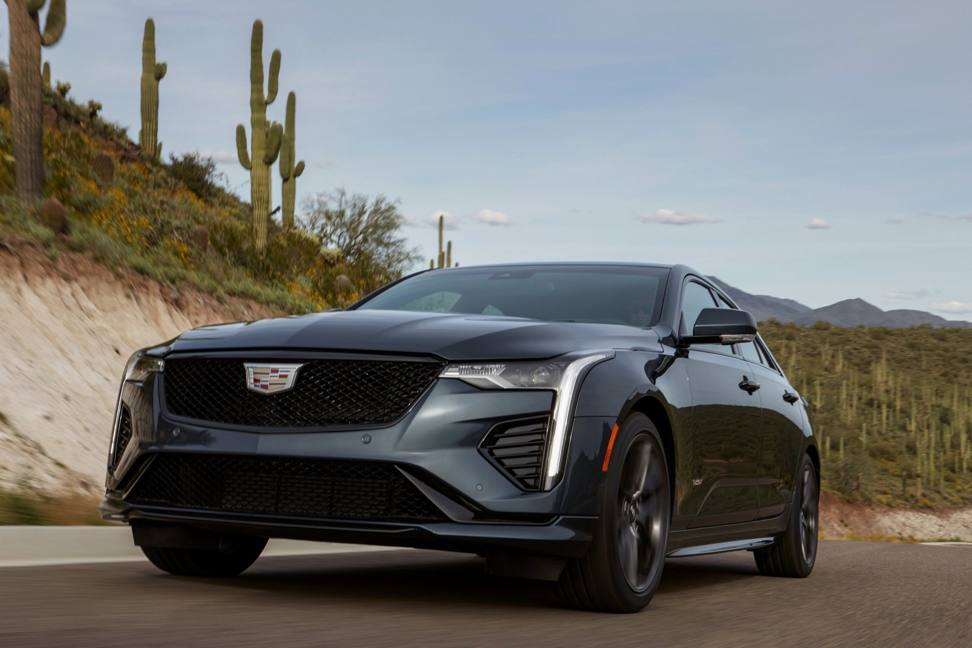 Download Car Cadillac Vehicle Cadillac CT4 4k Ultra HD Wallpaper