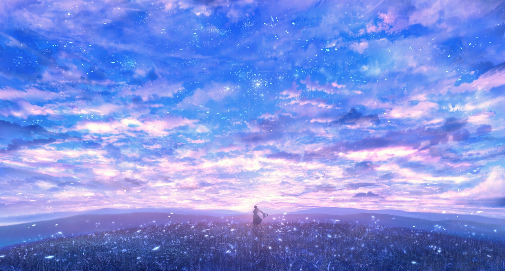 download-anime-sky-hd-wallpaper-by