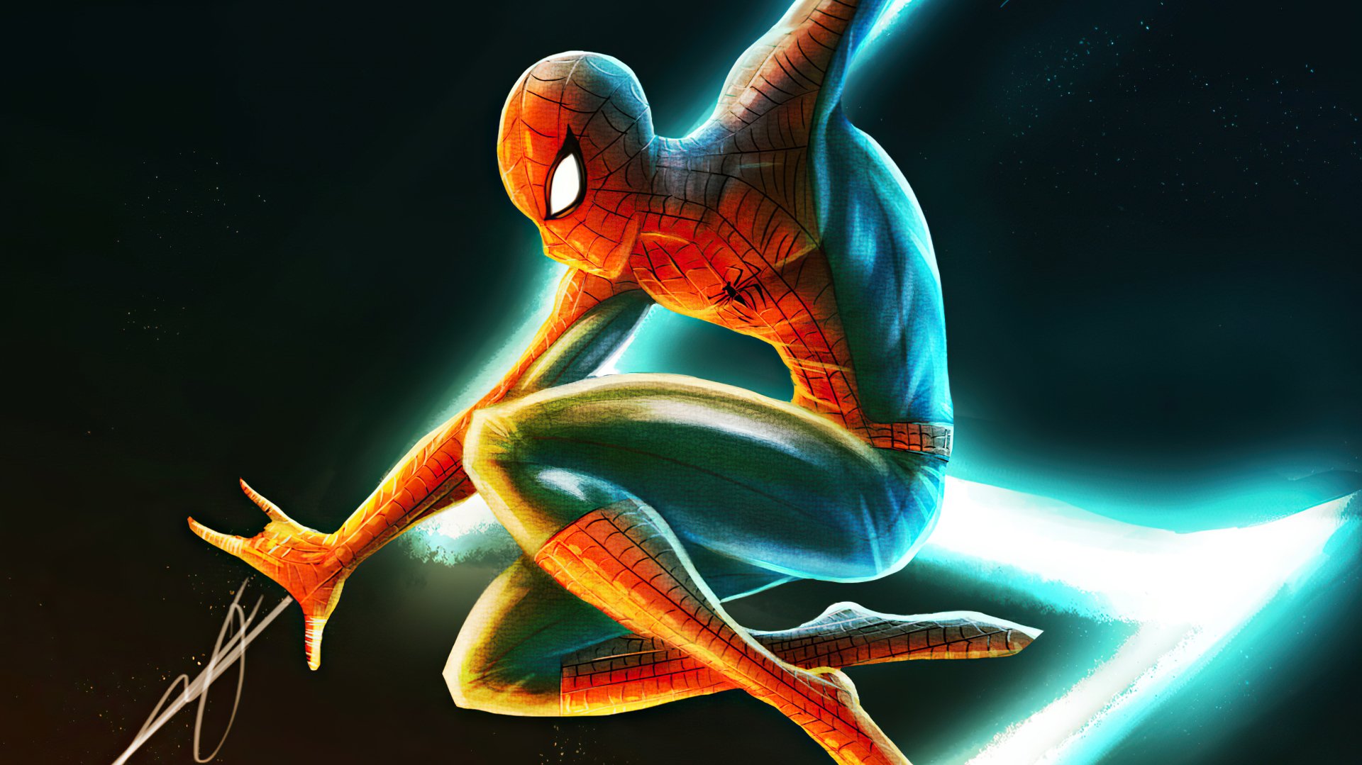 Download Comic Spider Man HD Wallpaper by Daniele Ariuolo | 3294x1852 ...
