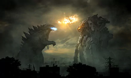 fantasy Godzilla HD Desktop Wallpaper | Background Image