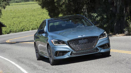 car Genesis Motor vehicle Genesis G80 HD Desktop Wallpaper | Background Image