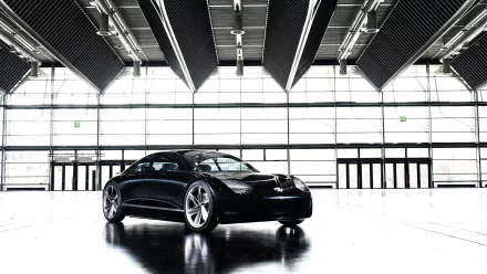 electric car black car car Hyundai vehicle Hyundai Prophecy HD Desktop Wallpaper | Background Image