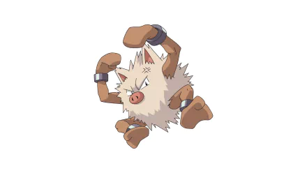 Primeape (Pokémon) Anime Pokemon HD Desktop Wallpaper | Background Image