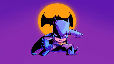 DC Comics chibi Comic Batman HD Desktop Wallpaper | Background Image