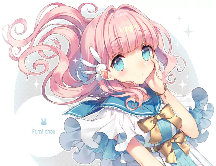 Anime girl anime girl HD Desktop Wallpaper | Background Image