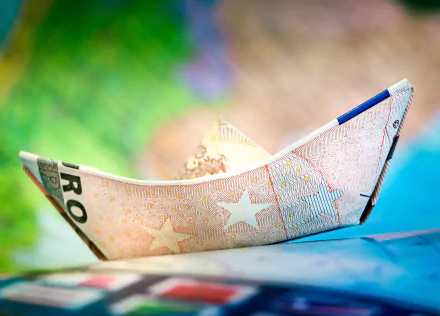 paper boat euro man made money HD Desktop Wallpaper | Background Image
