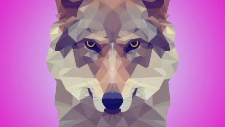 facets Animal wolf HD Desktop Wallpaper | Background Image
