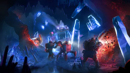 video game Deep Rock Galactic HD Desktop Wallpaper | Background Image