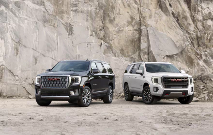 white car car SUV GMC vehicle GMC Yukon Denali HD Desktop Wallpaper | Background Image