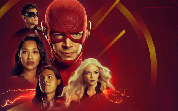 Carlos Valdes Cisco Ramon Candice Patton Iris West Killer Frost Danielle Panabaker Grant Gustin Barry Allen Flash TV Show The Flash (2014) HD Desktop Wallpaper | Background Image