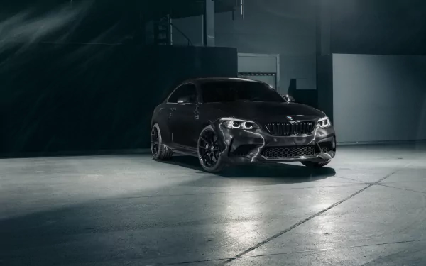 black car car BMW vehicle BMW M2 HD Desktop Wallpaper | Background Image