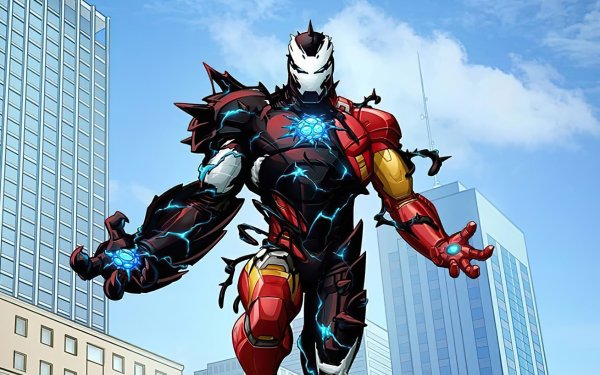 Comics Crossover Iron Man Venom HD Wallpaper | Background Image