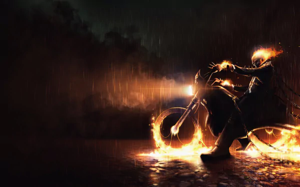 Comic Ghost Rider HD Desktop Wallpaper | Background Image