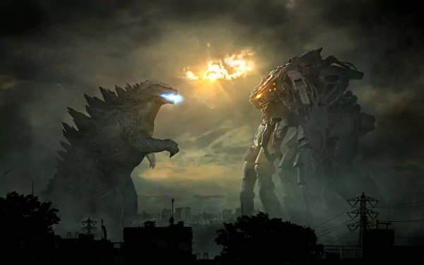 fantasy Godzilla HD Desktop Wallpaper | Background Image