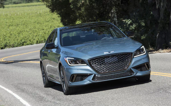 car Genesis Motor vehicle Genesis G80 HD Desktop Wallpaper | Background Image