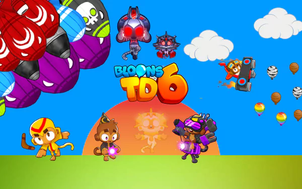 video game Bloons TD 6 HD Desktop Wallpaper | Background Image