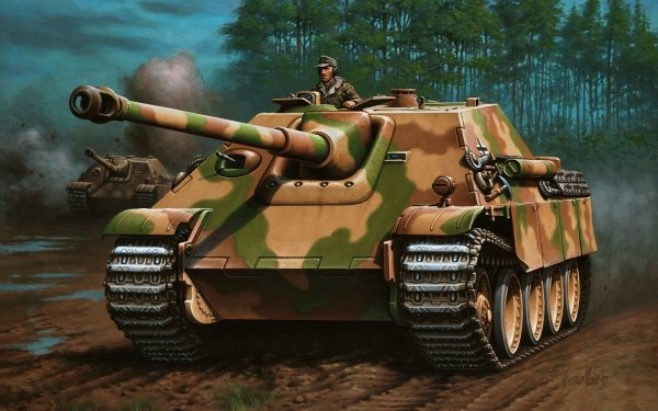 Military Jagdpanther Tanks HD Wallpaper | Background Image