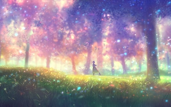 90+ Anime Nature HD Wallpapers | Background Images