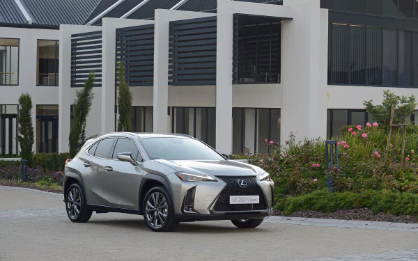 SUV silver car car Lexus vehicle Lexus UX 200 HD Desktop Wallpaper | Background Image