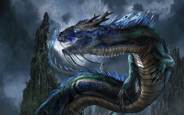 Fantasy Dragon Chinese Dragon HD Wallpaper | Background Image