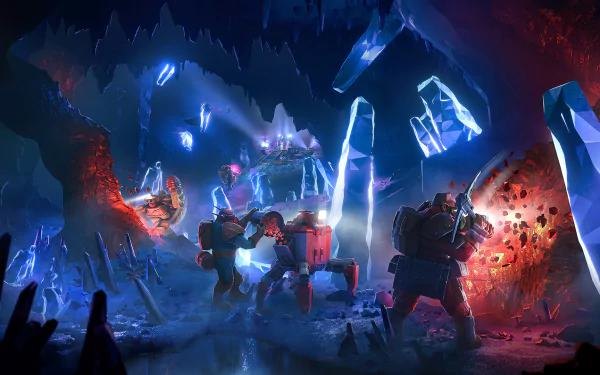 video game Deep Rock Galactic HD Desktop Wallpaper | Background Image