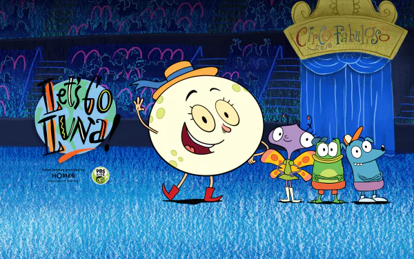 TV Show Let's Go Luna! HD Desktop Wallpaper | Background Image