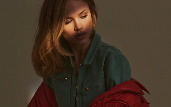 blonde actress American Celebrity Halston Sage HD Desktop Wallpaper | Background Image