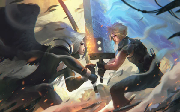  Cloud Vs Sephiroth by Noah Thatcher