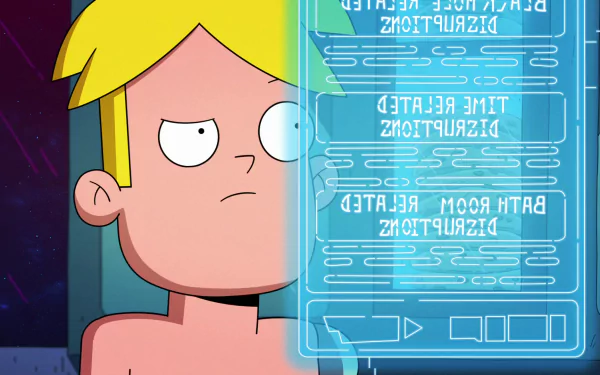 blonde Gary Goodspeed TV Show Final Space HD Desktop Wallpaper | Background Image