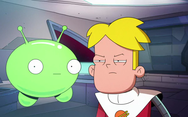 alien blonde Mooncake (Final Space) Gary Goodspeed TV Show Final Space HD Desktop Wallpaper | Background Image