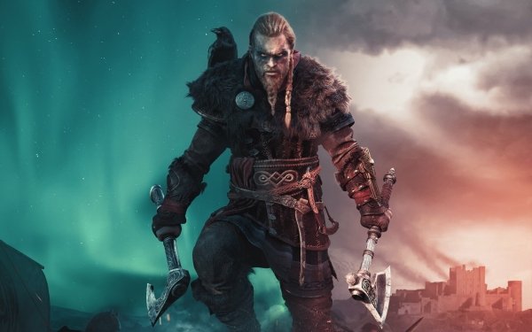 Video Game Assassin's Creed Valhalla Assassin's Creed Warrior Viking HD Wallpaper | Background Image