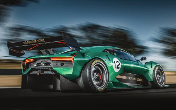 vehicle Brabham BT62 HD Desktop Wallpaper | Background Image