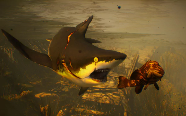 Maneater (Video Game) video game HD Desktop Wallpaper | Background Image