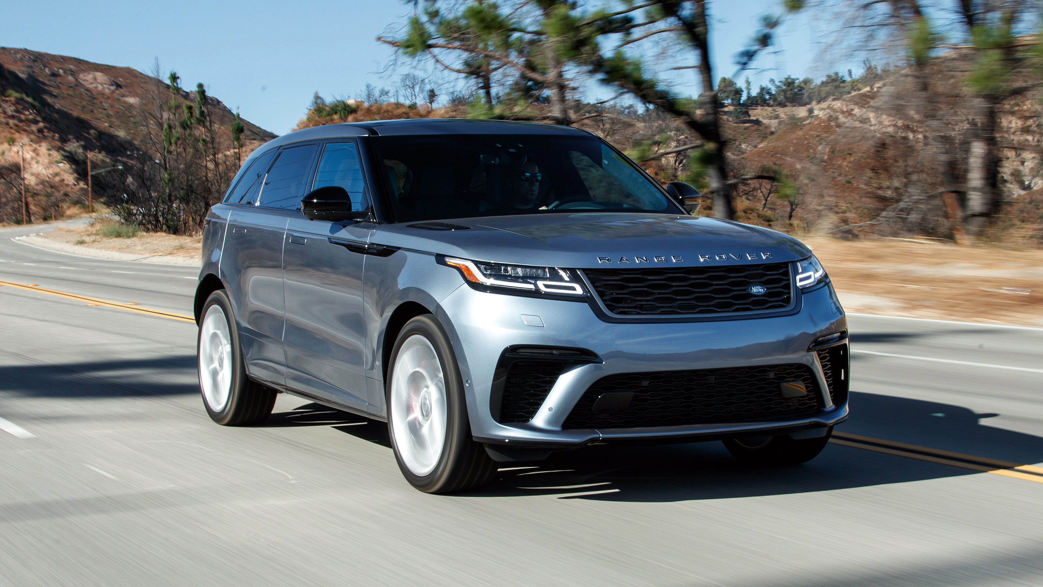 Download Suv Silver Car Car Land Rover Vehicle Range Rover Velar Hd Wallpaper