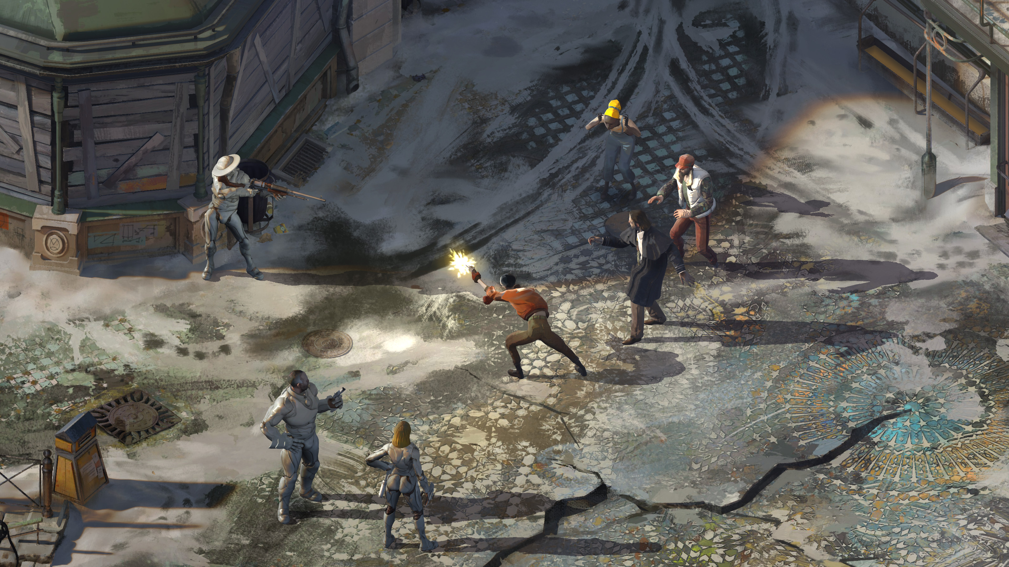 Download Video Game Disco Elysium HD Wallpaper