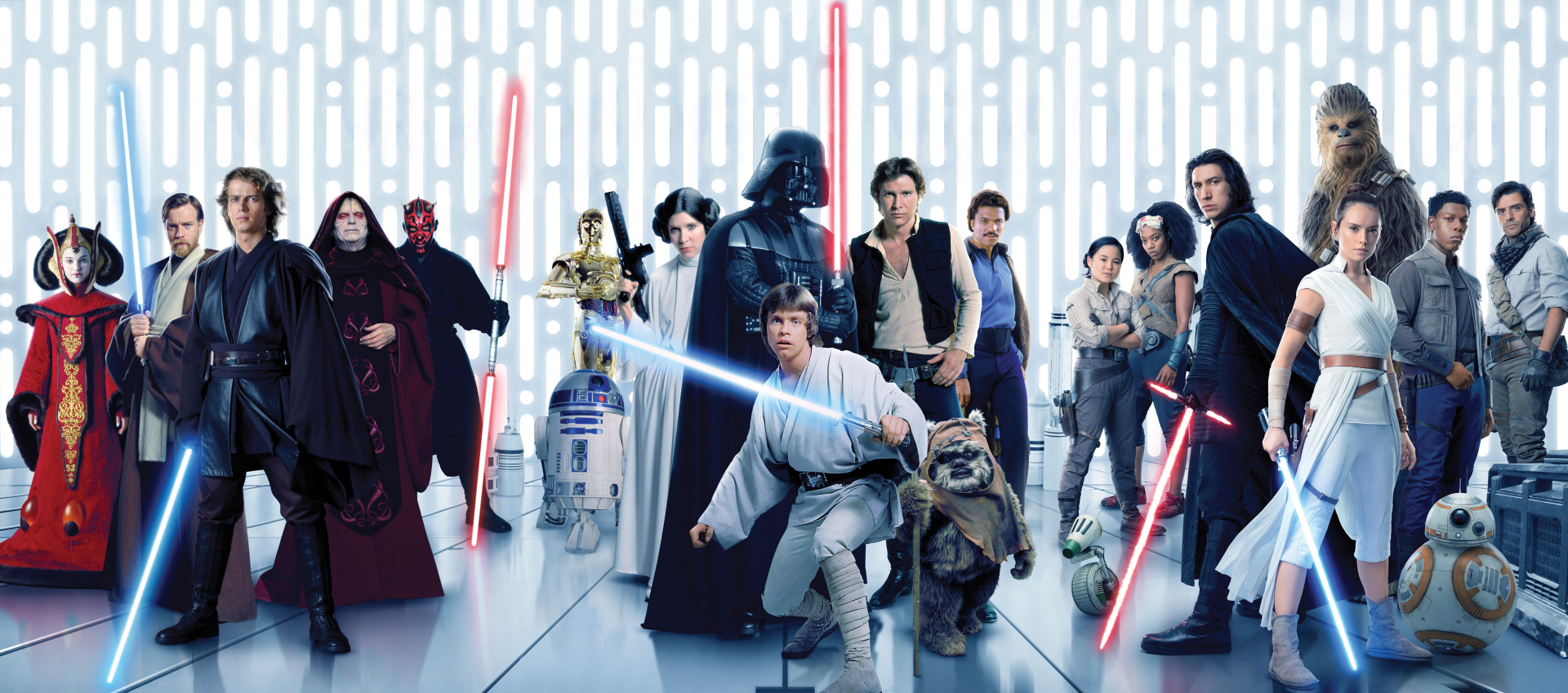 Epic Star Wars HD Wallpaper Legendary Movie Heroes Unite