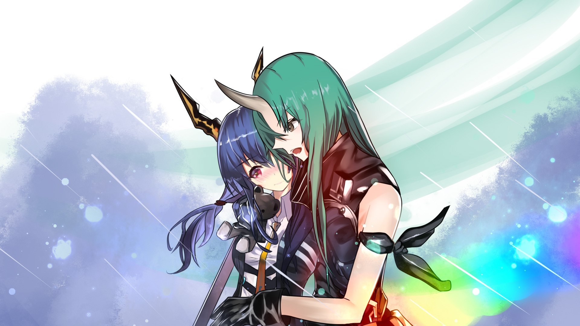 Download Ch'en (Arknights) Hoshiguma (Arknights) Video Game Arknights HD Wallpaper by 比目鱼