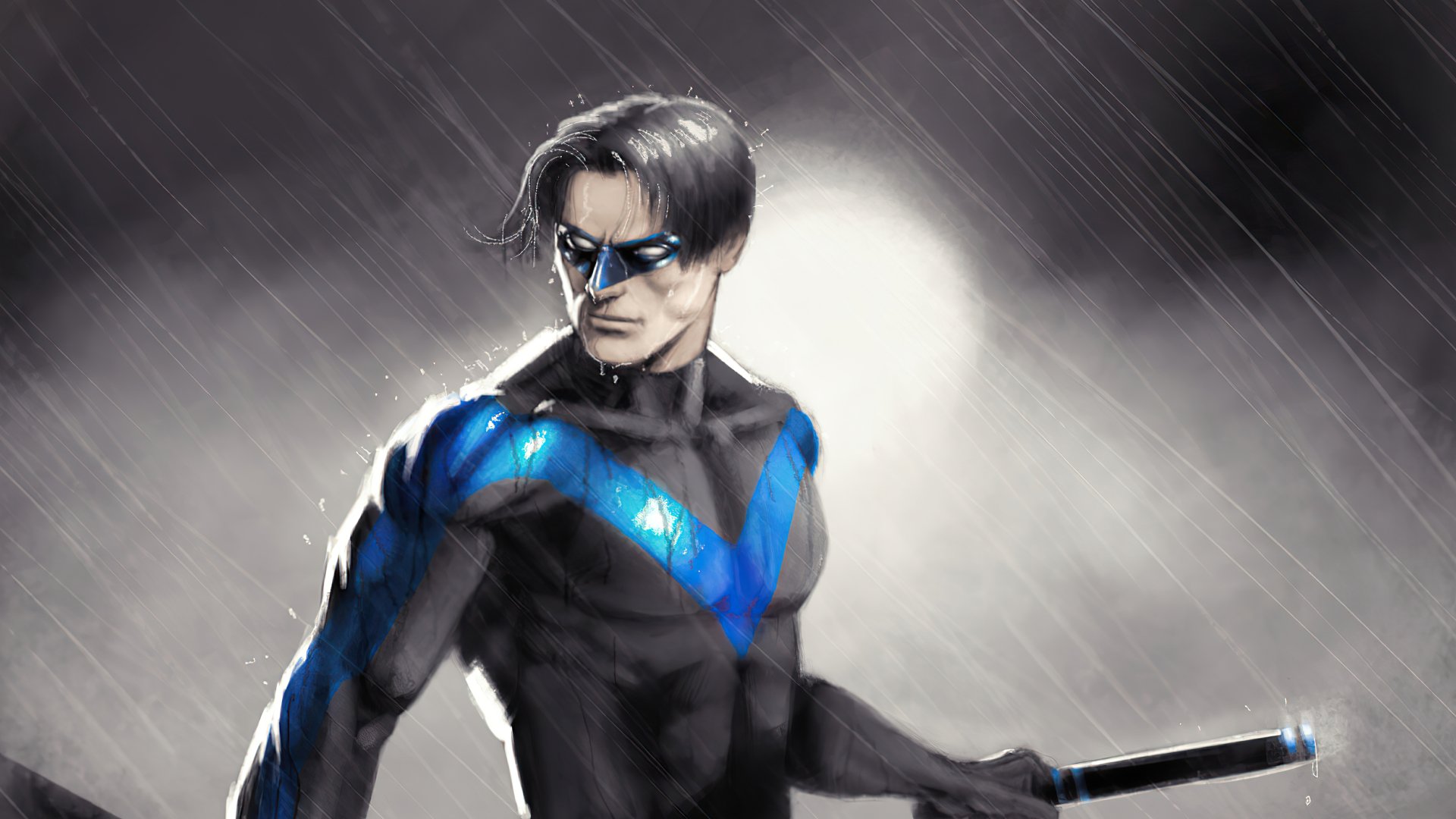 Download Dick Grayson DC Comics Comic Nightwing 4k Ultra HD Wallpaper
