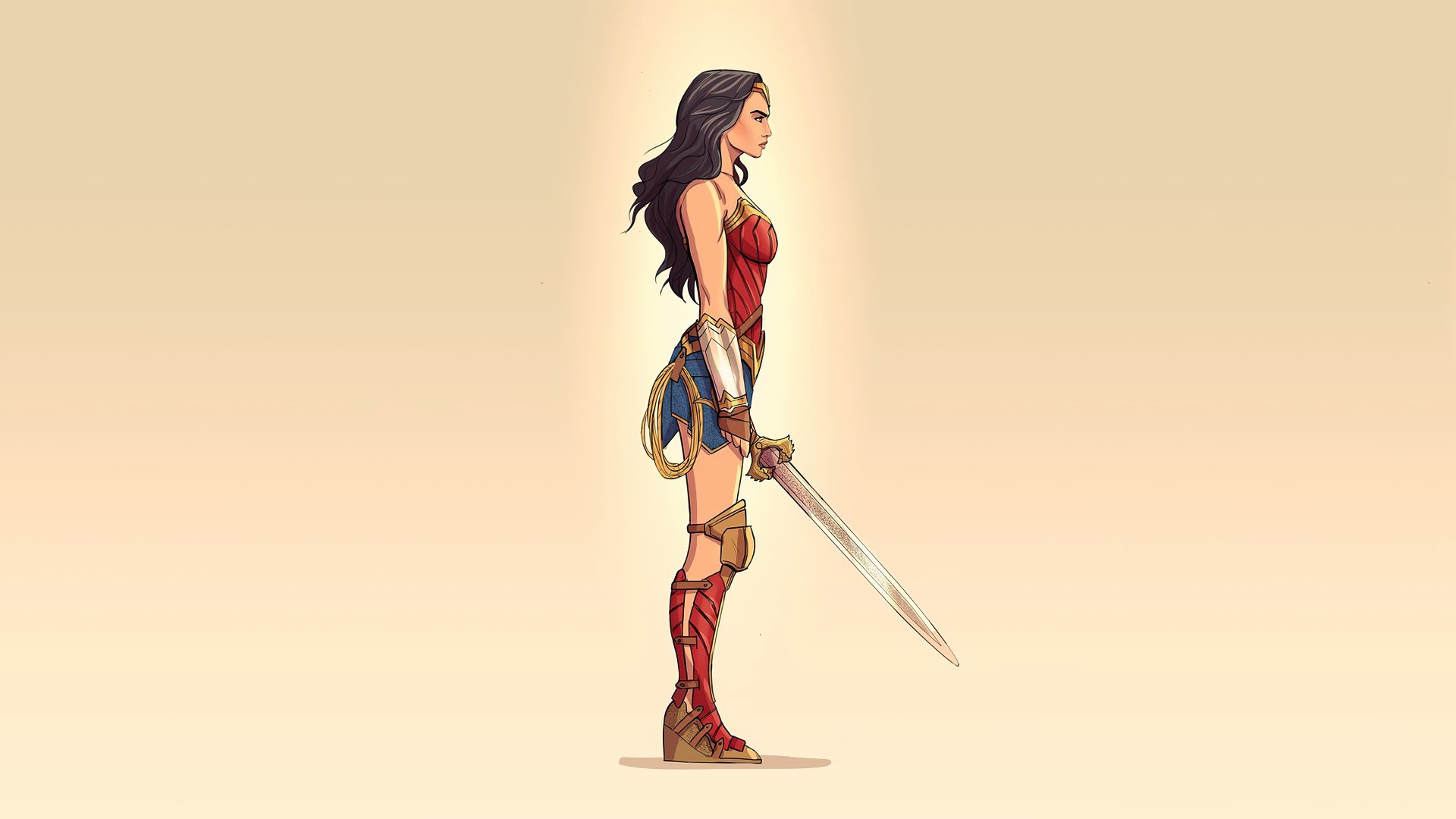 Download DC Comics Comic Wonder Woman 4k Ultra HD Wallpaper by Johnny Lighthands