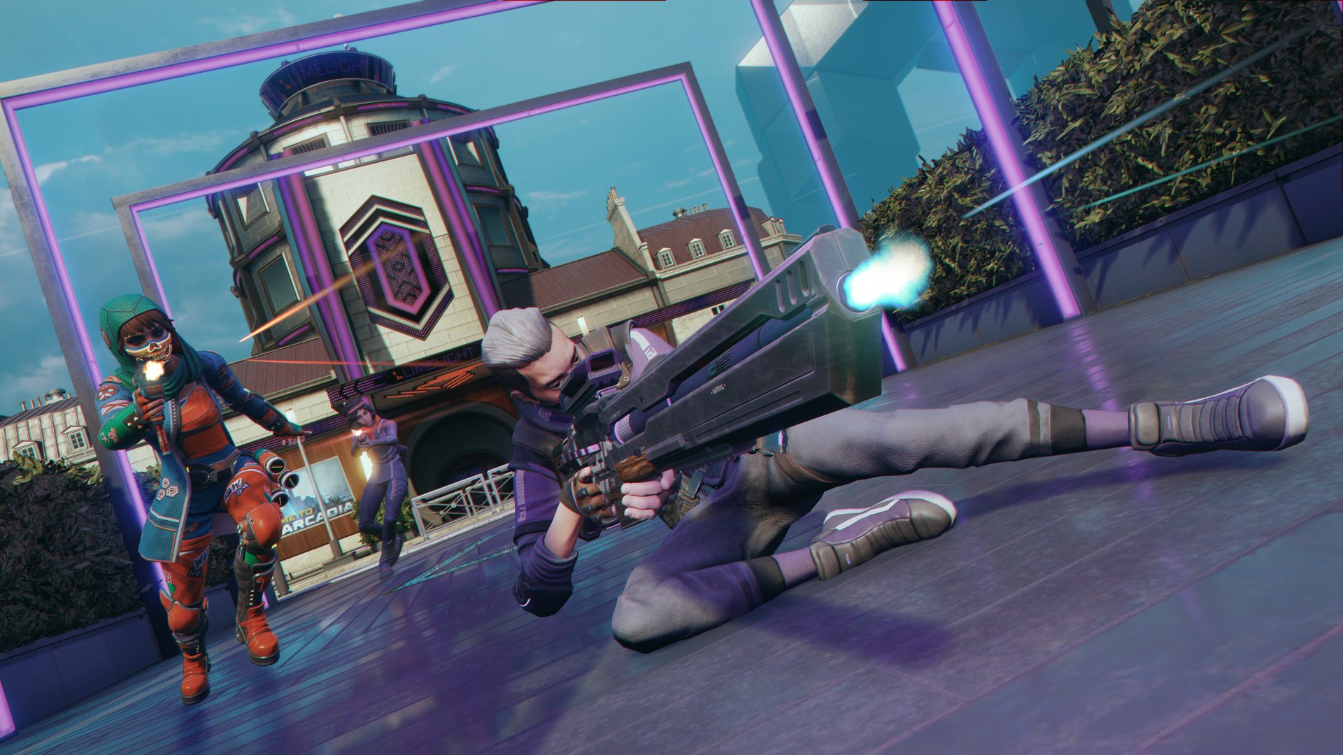 Download Video Game Hyper Scape 4k Ultra HD Wallpaper