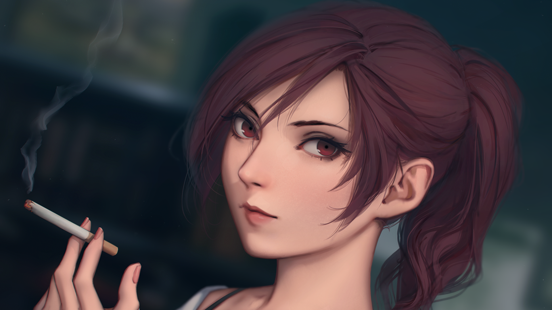 Download Touko Aozaki Anime The Garden Of Sinners HD Wallpaper by Miura Naoko