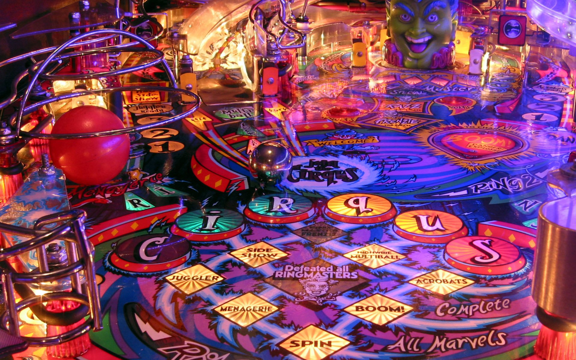 Download Pinball Photography Colors HD Wallpaper